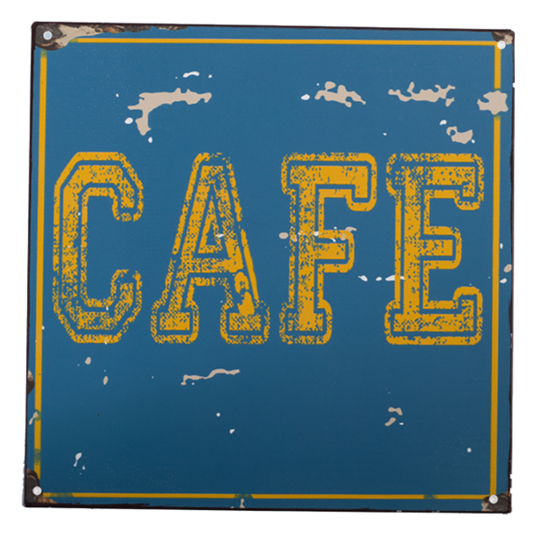 Πινακίδα Cafe