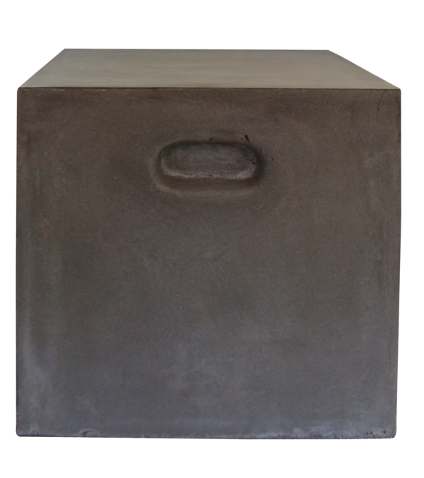 Σκαμπώ Fiberflex square light grey