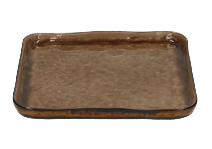 Πιάτο γλυκού Porcelino square (6 τεμάχια)