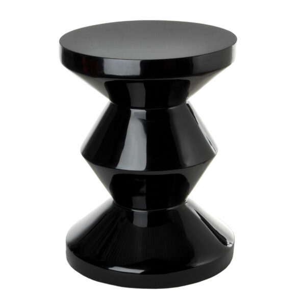 Σκαμπώ Zig Zag black