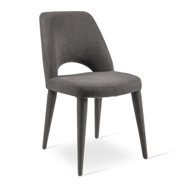 Καρέκλα Holy fabric dark grey