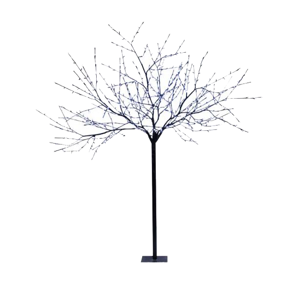 Christmas tree black led