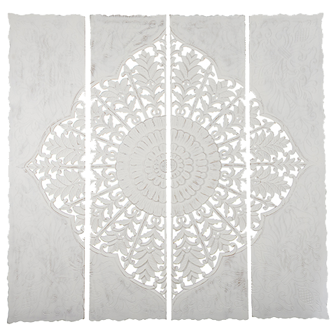 Διακοσμητικό τοίχου Carve XXL white