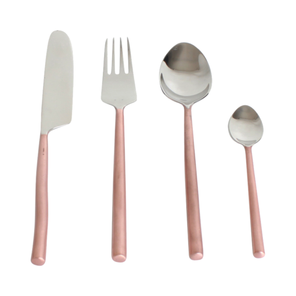 Σετ/4 Μαχαιροπίρουνα copper