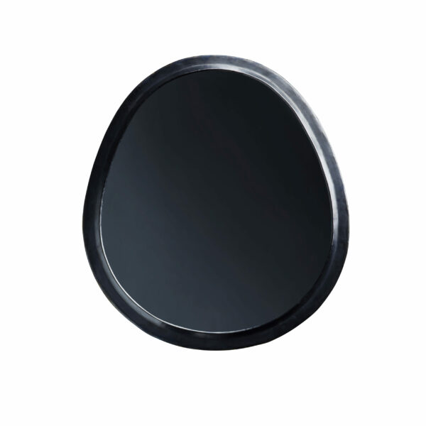 Καθρέπτης Egg oxidized brass XXL