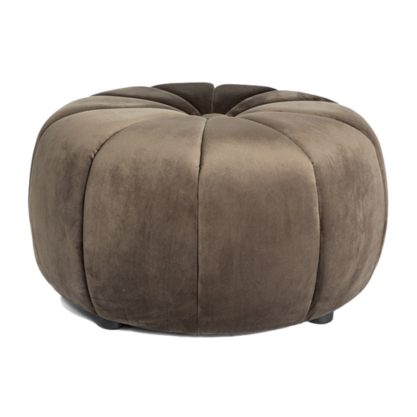 Σκαμπώ Q1 round pine/grey
