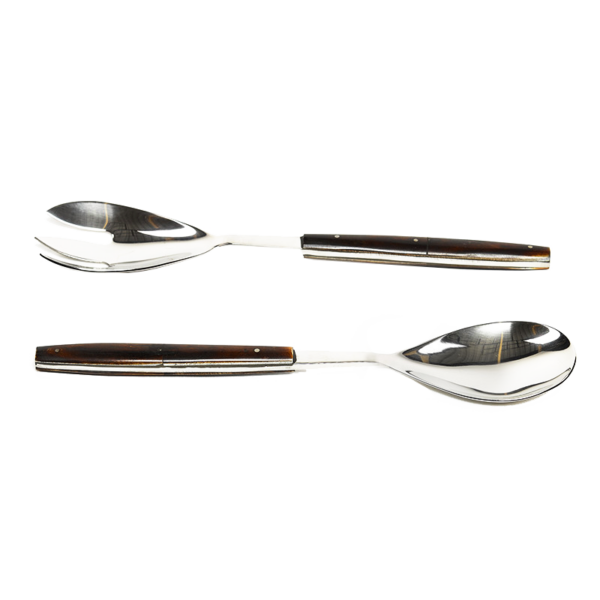 Σετ σαλάτας bone brown