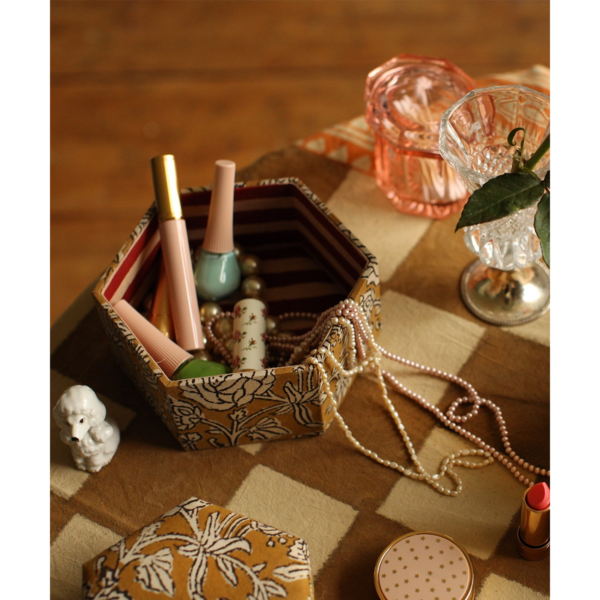 Set/2 Botanical Fabric Boxes - Interni Store