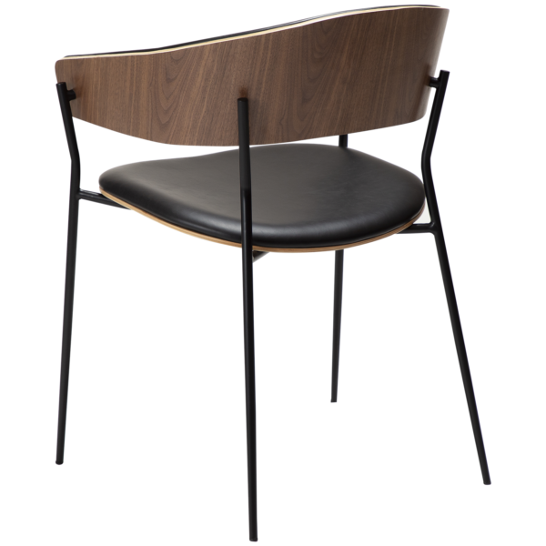 white-crib-chair-vintage-black-art-leather-with-walnut-veneer-with-black-metal-legs-100200650-05-back-angle