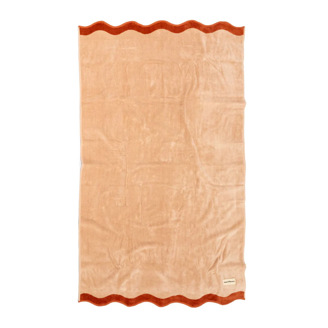 Motocross Beach Towel Pink