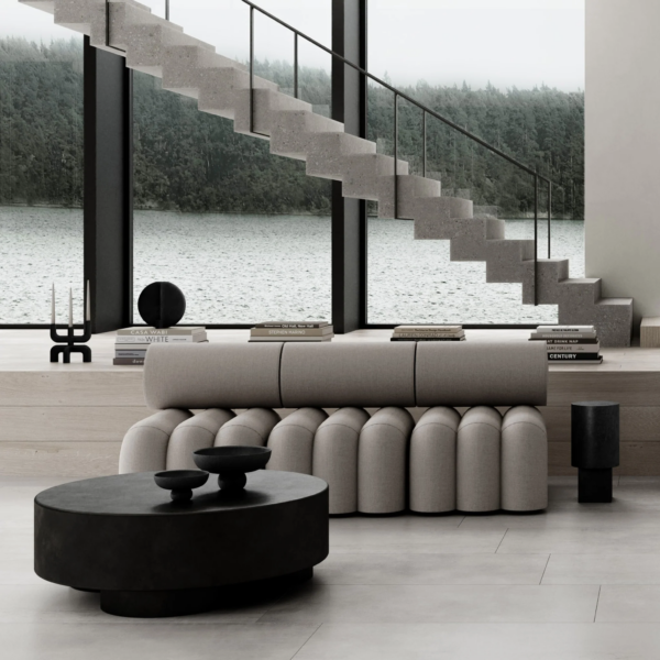 white-Foku_Taupe_-_Bigfoot_table_-_Baburu_bowls_-_Cobra_candleholder_-_Guggenheim_petit_-_Column_Table_-_1_2048x