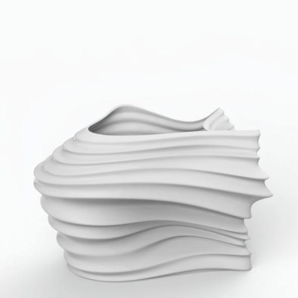 Βάζο Voo G Matte White M