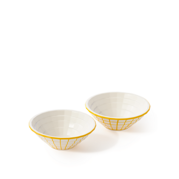 Set/2 Bowls Digi Yellow Small