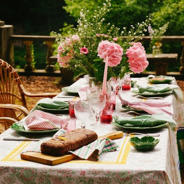 Serviettes Klimt 1 Green (Lot de 2) (2)