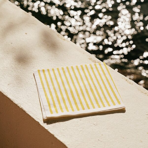 Serviettes Klimt 2 Lemon (Lot de 2)