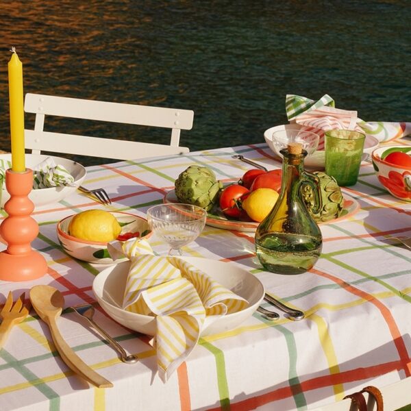 Serviettes Klimt 2 Peach (Lot de 2) (2)