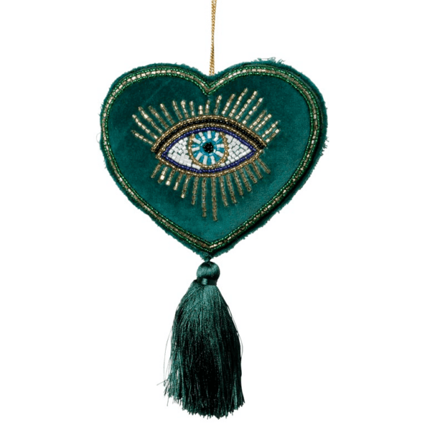 Στολίδι Green Evil Eye