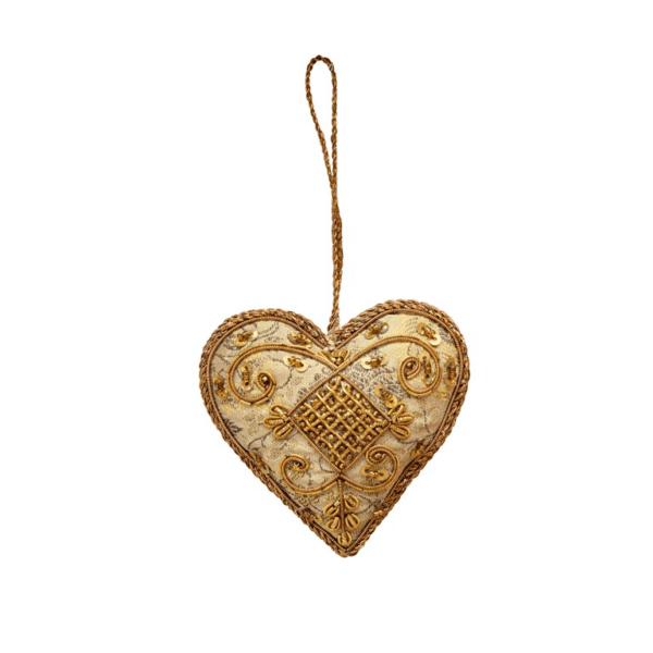 Στολίδι Heart Golden