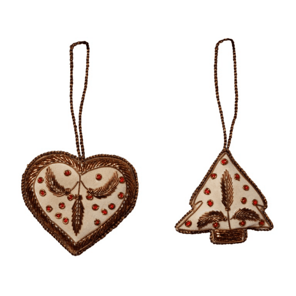 Σετ/2 Χριστουγεννιάτικα Στολίδια Zari