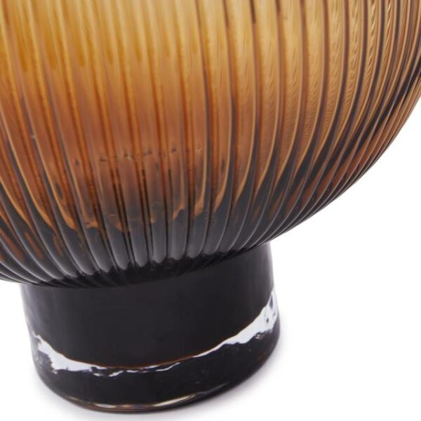 Vase Hot Air Balloon Dark Brown