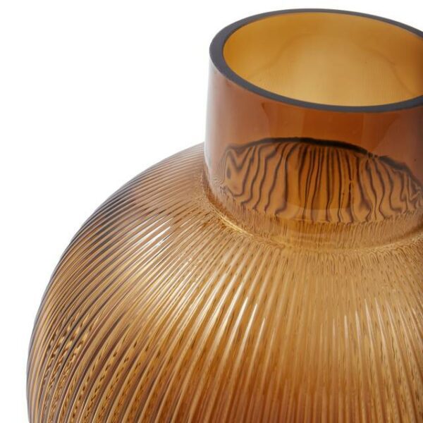 Vase Hot Air Balloon Dark Brown