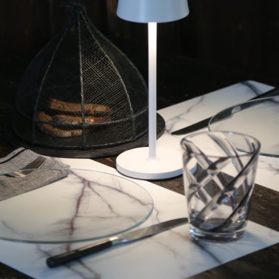 Ποτήρι Methacrylate With Black Transparent Spiral