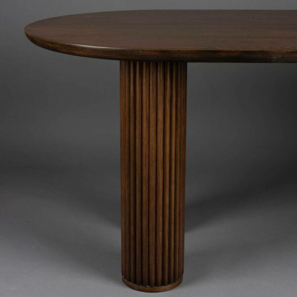 Τραπέζι Dean - Απόχρωση Καρυδιάς, 220x90xH76