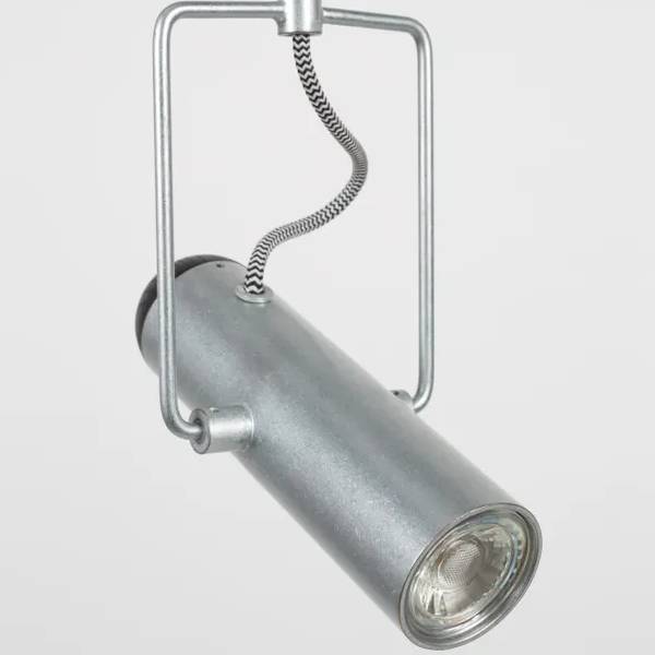 Φωτιστικό Οροφής Marlon - Ασημί, D12xH160