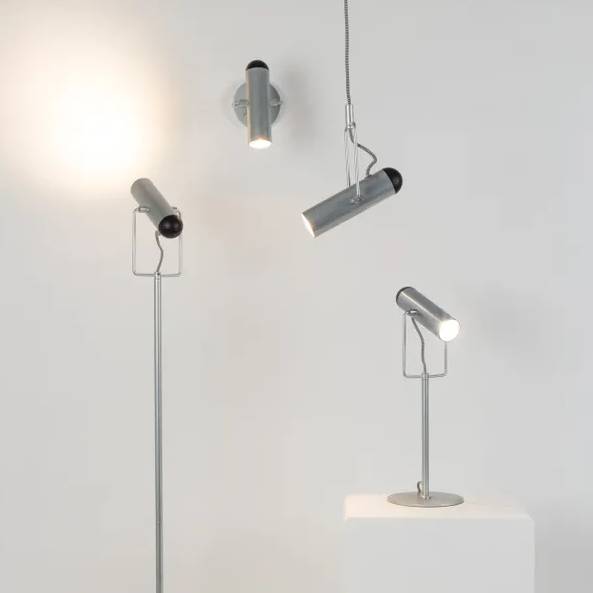 Φωτιστικό Οροφής Marlon - Ασημί, D12xH160