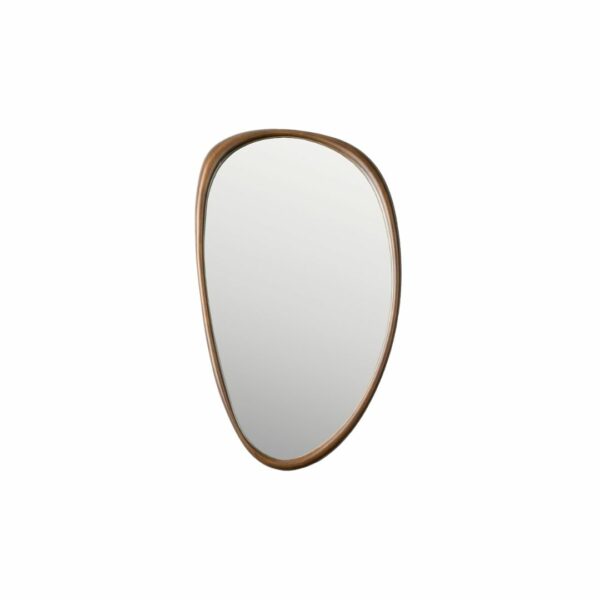 Sil Organic Mirror - Natural Hevea Wood, 60x4xH100