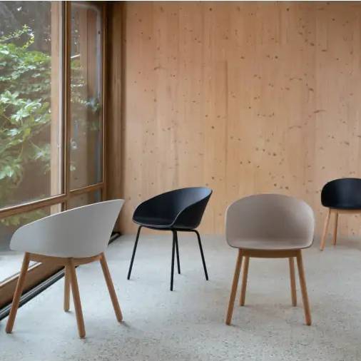 Void Armchair - Milk White, 56x55xH74