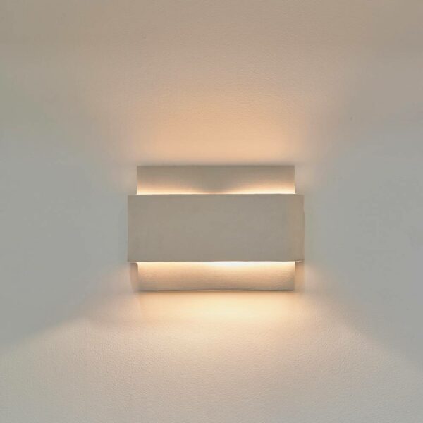 louis 2 Louis Wall Lamp - Beige, L36xW11xH26