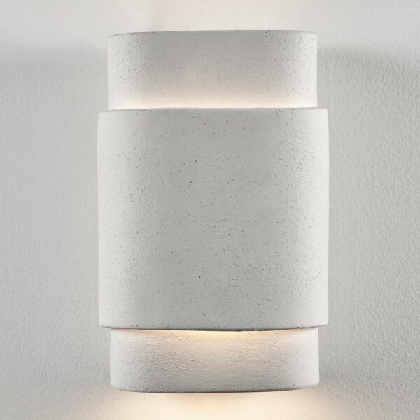 pierre 4 Pierre Wall Lamp - Beige, L18,5xW12,5xH28