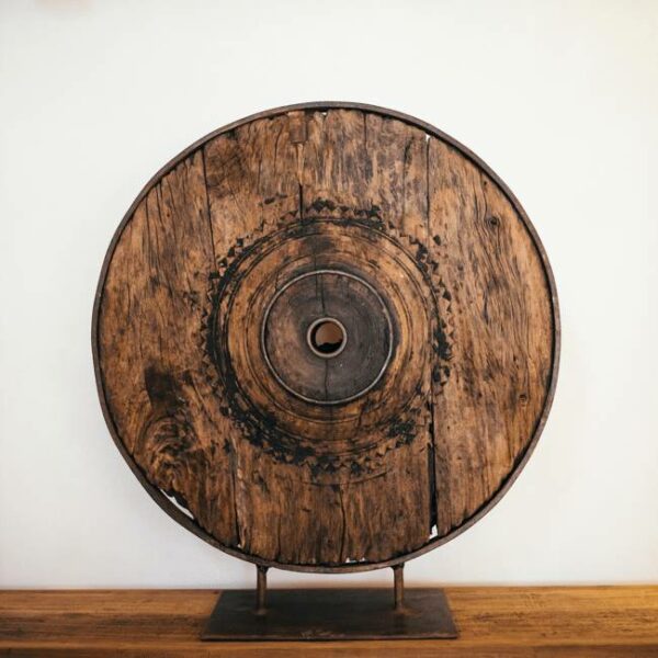 Επιτραπέζιο Διακοσμητικό Pompei - Ξύλινο, D98xH105