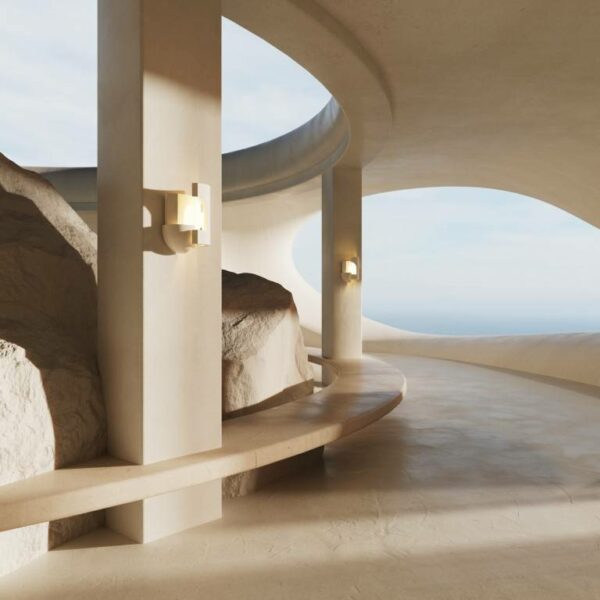 Απλίκα Soul Story 2 - Λευκή Led, W20,5xD13,7xH29,7