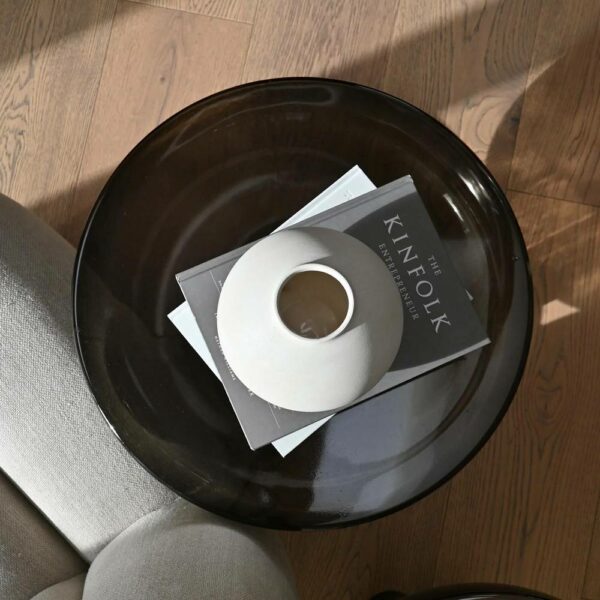 Βάζο Sunao Φατ - Κεραμικό, 18.5x18.5xH14.5