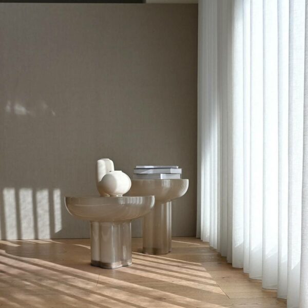 Βάζο Sunao Φατ - Κεραμικό, 18.5x18.5xH14.5