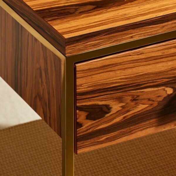 Bedside table Le Roch - Natural, 60x45xH61