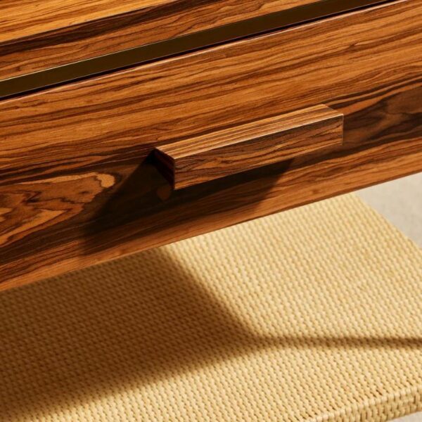 Bedside table Le Roch - Natural, 60x45xH61