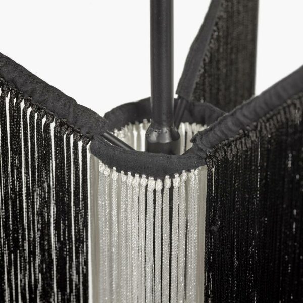 Chan 2 Floor Lamp - Black/White, 50x40xH200