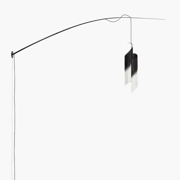 Rey 2 Wall Lamp - Black/White, 270x23xH150