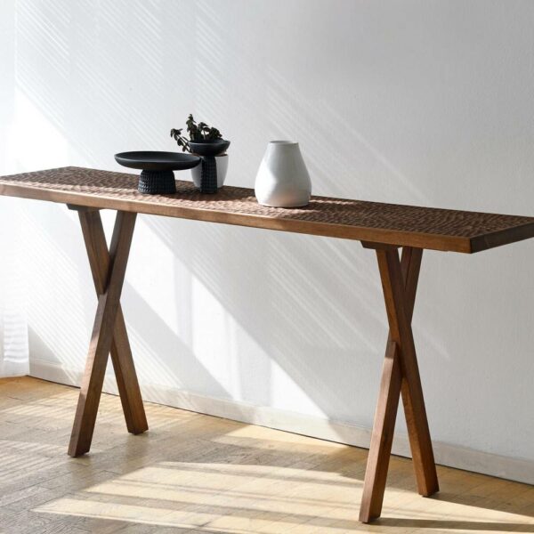 Touch Console Maple - Black, 160x40xH75