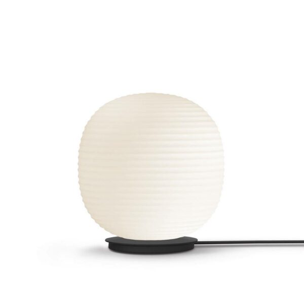  Lantern Globe Table Lamp – White, D30