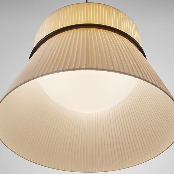 Pendant Lamp Folie S/60 - Cream, 60xH189,2
