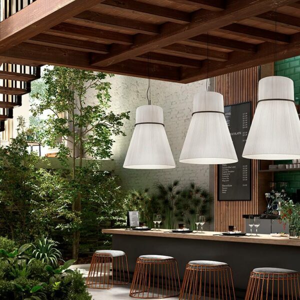 Φωτιστικό Οροφής Folie S/70 - Κρεμ, 70xH236