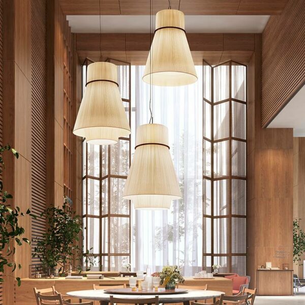 Pendant Lamp Folie S/70 - Cream, 70xH236