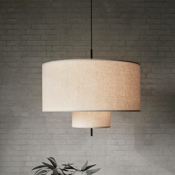 Margin Pendant Lamp - Beige, D90