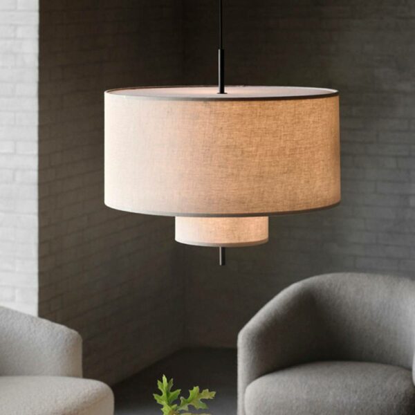 Margin Pendant Lamp - Beige, D90