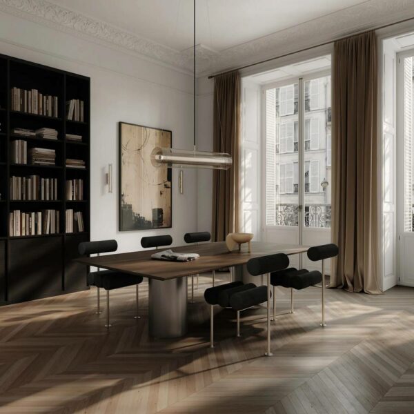 Hiro Dining Chair – Black, 42x55xH76