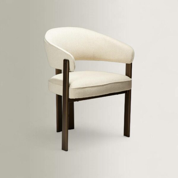 Duct Armchair - Beige, 60.5×56.5xH81.5